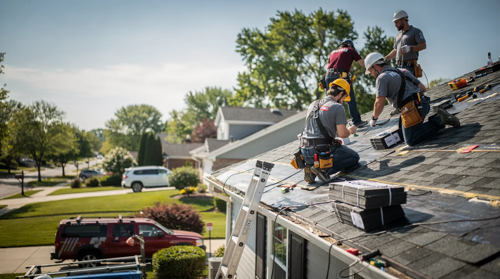 Roof Repair in Spring Grove, IL around you